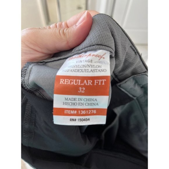 Weatherproof Vintage mens trail shorts black 32 - Picture 4 of 4